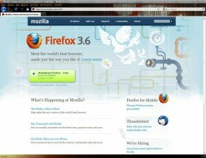 Mozilla Firefox: интерфейс браузера